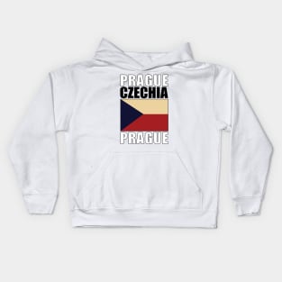 Flag of Czechia Kids Hoodie